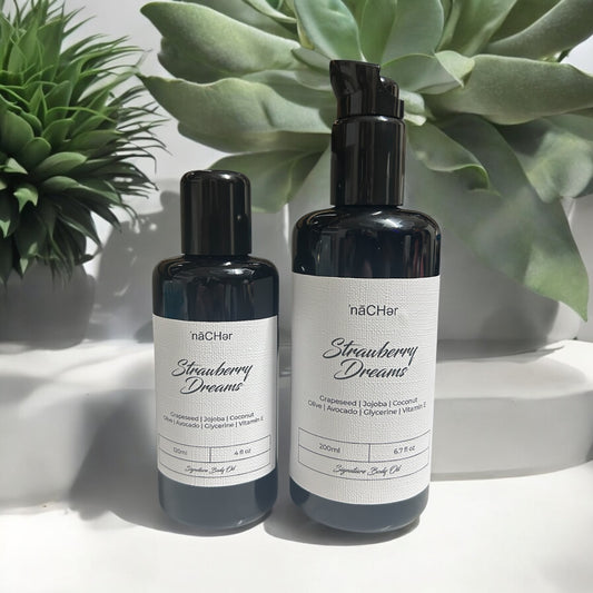 ˈnāCHər Signature Body Oils